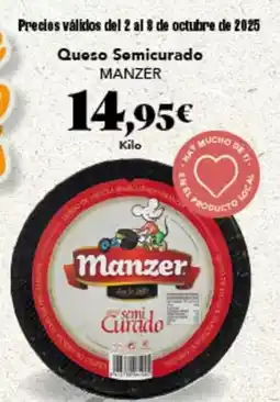 Gadis Manzer - queso semicurado oferta