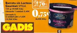 Gadis Purina - burrata sin lactosa gourmet oferta