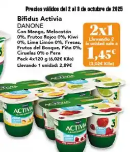 Gadis Danone - bifidus activia oferta