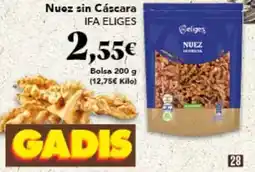 Gadis Ifa eliges - nuez sin cascara oferta