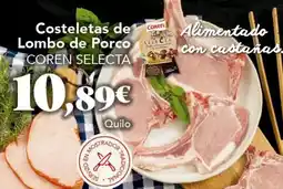 Gadis Coren - costeletas de lombo de porco oferta