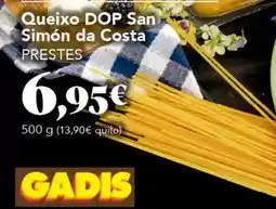 Gadis San - queixo dop san simón da costa prestes oferta