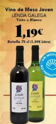 Gadis Lenda galega - vino de mesa joven oferta