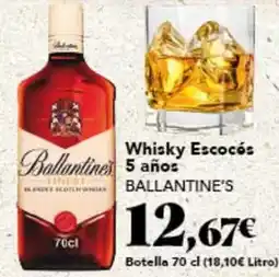Gadis Ballantine's - whisky escoces 5 años oferta