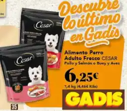 Gadis Cesar - alimento perro adulto fresco oferta