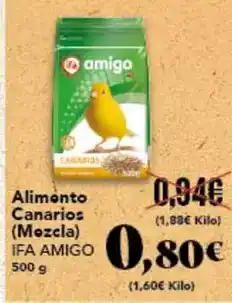Gadis Ifa amigo - alimento canarios oferta