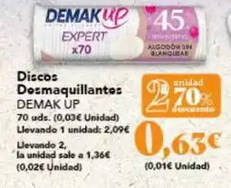 Gadis Demak'up - discos desmaquillantes oferta