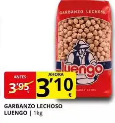 Supermercados MAS LUENGO Garbanzo lechoso oferta