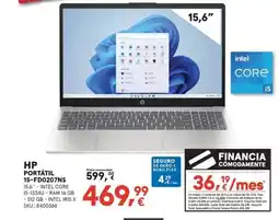 Worten HP Portátil 15-fd0207ns oferta