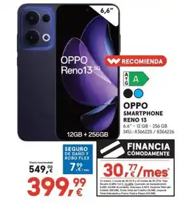 Worten OPPO Smartphone reno 13 oferta