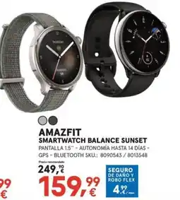 Worten AMAZFIT Smartwatch balance sunset oferta
