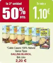 Masymas Gallina blanca - caldo casero 100% natural varios tipos oferta