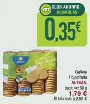 Masymas Alteza - galleta hojaldrada oferta