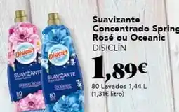 Gadis Disiclin - suavizante concentrado spring rosé ou oceanic oferta