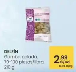 Eroski Delfín - gamba pelada oferta