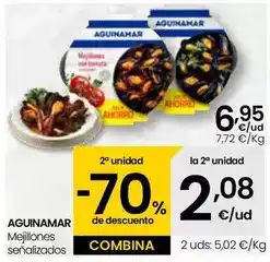 Eroski Aguinamar - mejillones senalizados oferta