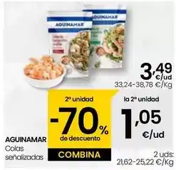 Eroski Aguinamar - colas senalizados oferta