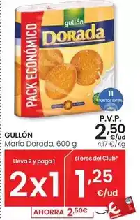 Eroski Gullón - maria dorada oferta