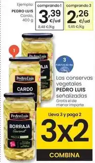 Eroski Pedro luís - cardo oferta