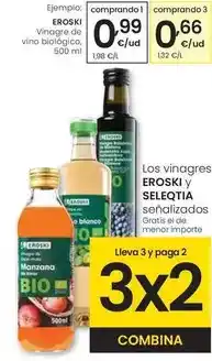 Eroski Eroski - vinagre de vino biologico oferta