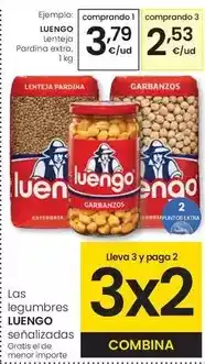 Eroski Luengo - lenteja pardina extra oferta