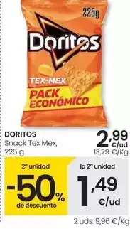 Eroski Doritos - snack tex mex oferta