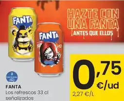 Eroski Fanta - los refrescos oferta