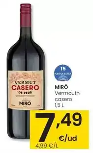 Eroski Miró - vermouth casero oferta