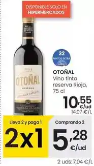 Eroski Otoñal - vino tinto reserva rioja oferta