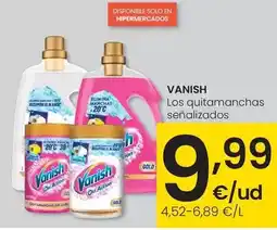 Eroski Vanish - los quitamanchas oferta