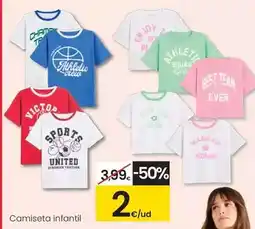 Eroski Camiseta infantil oferta