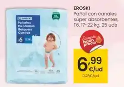 Eroski Eroski - panal con canales super absorbentes oferta