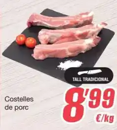 SPAR Fragadis Costelles de porc oferta