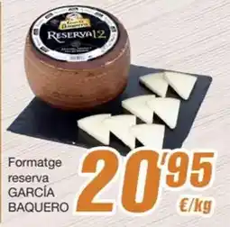 SPAR Fragadis García baquero - formatge reserva oferta