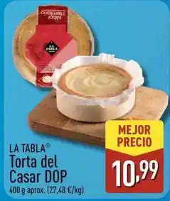 ALDI La tabla - torta del casar dop oferta