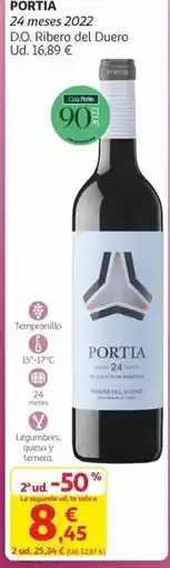 Alcampo Portia - d.o.ribera del duero oferta