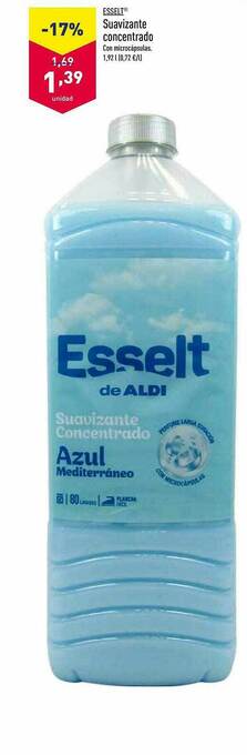 ALDI Esselt Suavizante Concentrado oferta