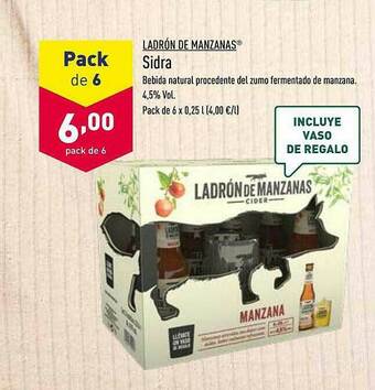 ALDI Ladrón De Manzanas Sidra oferta