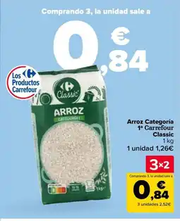 Carrefour Arroz Categoría 1ª Carrefour Classic oferta