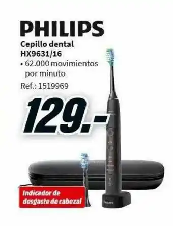 MediaMarkt Philips Cepillo Dental Hx9631 16 oferta