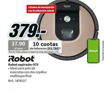 MediaMarkt Robot Aspirador 975 oferta