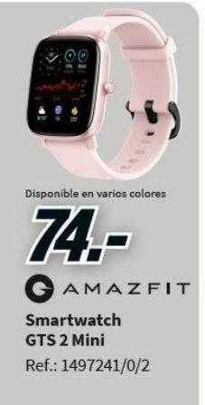 MediaMarkt Amazfit Smartwatch Gts 2 Mini oferta