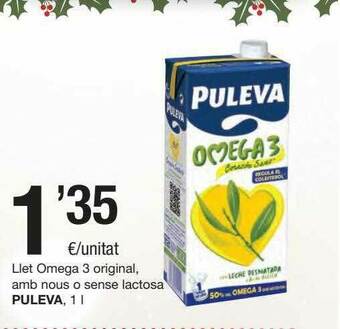 SPAR Fragadis Llet Omega 3 Original Amb Nous O Sense Lactosa Puleva oferta