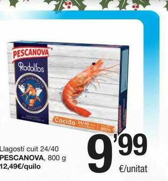 SPAR Fragadis Llagostí Cuit 24 40 Pescanova oferta