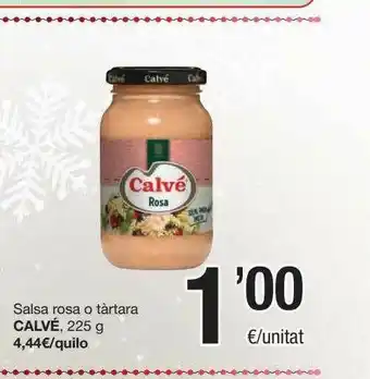 SPAR Fragadis Salsa Rosa O Tàrtara Calvé oferta