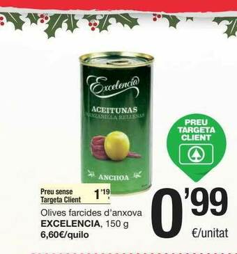 SPAR Fragadis Olives Farcides D'anxova Excelencia oferta