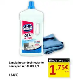 SPAR LA SALUD Limpia hogar desinfectante con lejia oferta