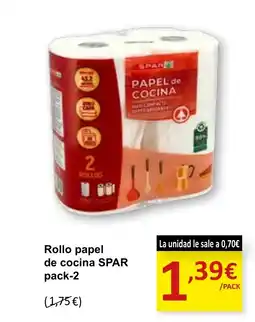 SPAR SPAR Rollo papel de cocina oferta