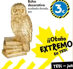 TEDi Búho decorativo oferta