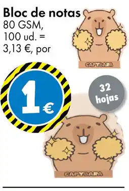 TEDi Bloc de notas oferta